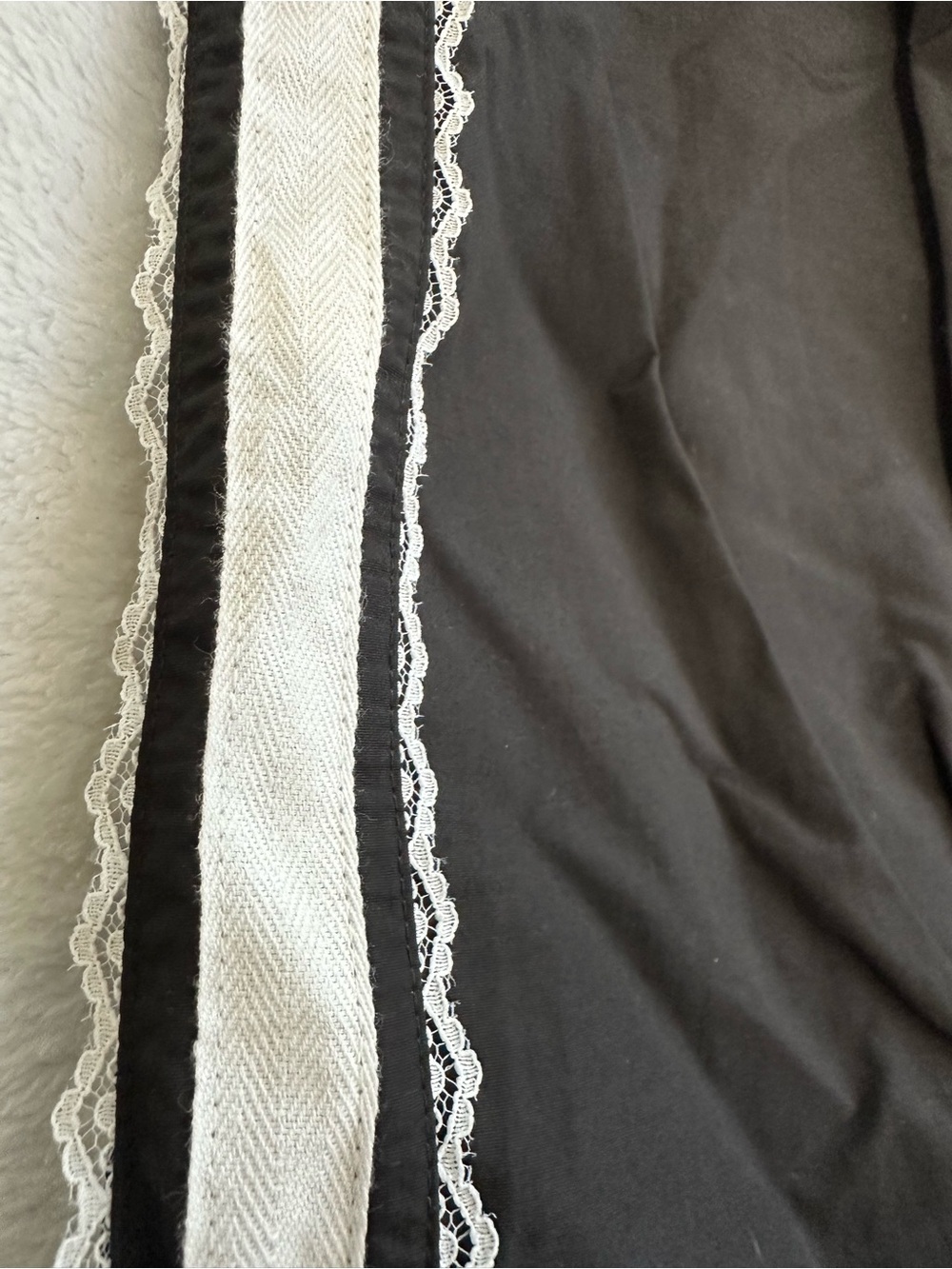 No Boundaries Lace Side Stripe Track Woman’s Pants - Picture 5 of 11